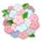 Bouquet emoji on Samsung